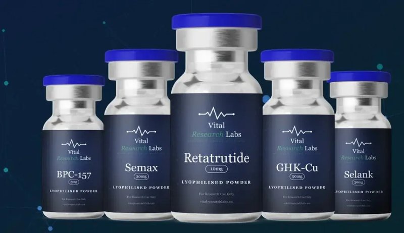 Vital Research Labs peptide vials